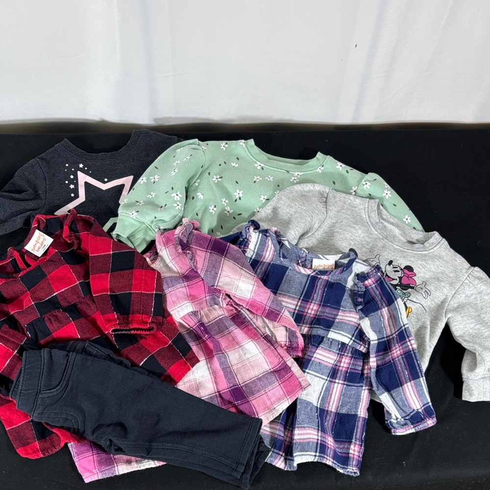 Jumping Beans assorted clothes set- 12 months